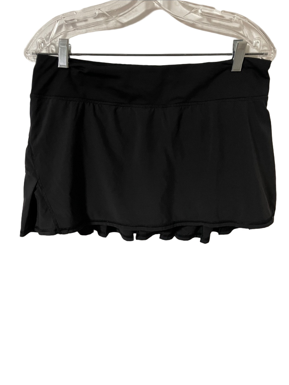 Lululemon Pace Setter Black Skort Size 8
